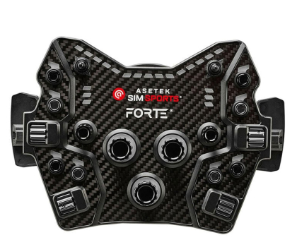 Kierownica do konsol Asetek Forte GT Button Box V2 - black, orange